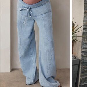 Light Blue Women's Pants